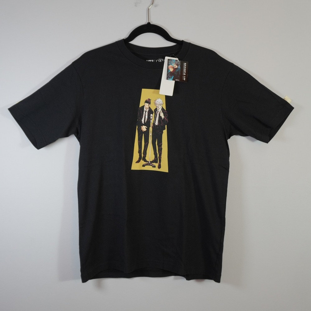 NWT Uniqlo UT Jujutsu Kaisen Gojo Geto Manga UT Anime Graphic Tee JP L/US M